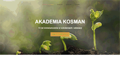 Desktop Screenshot of kosman.com.pl